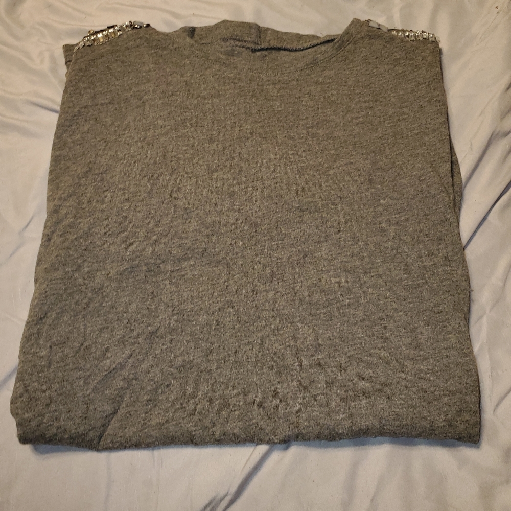 Jeweled short sleeve
